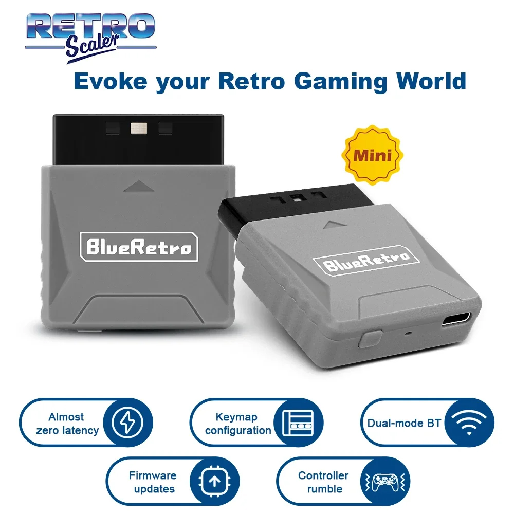 Microsoft Console Xbox Series X - RetroScaler Mini Blueretro Receiver Adapter for