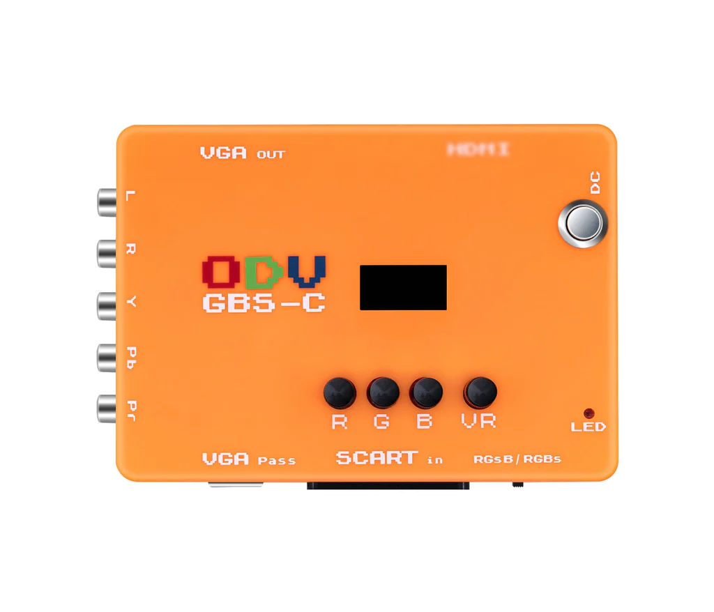 Gaming Console Years - Mcbazel ODV-GBS-C Component VGA/Scart to VGA/HDMI