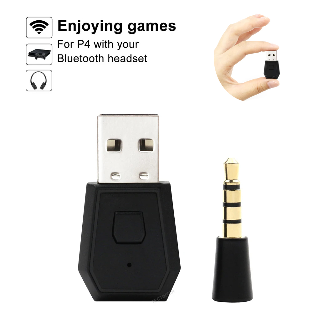 Gaming Console Headset - USB Wireless Adapter Receiver For PS4
