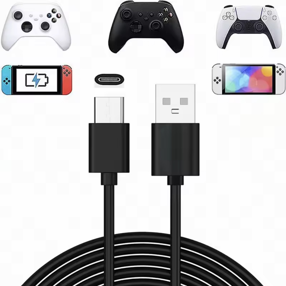 Microsoft Console Xbox Series X - 1M/2.75M USB Cable Compatible For PS5