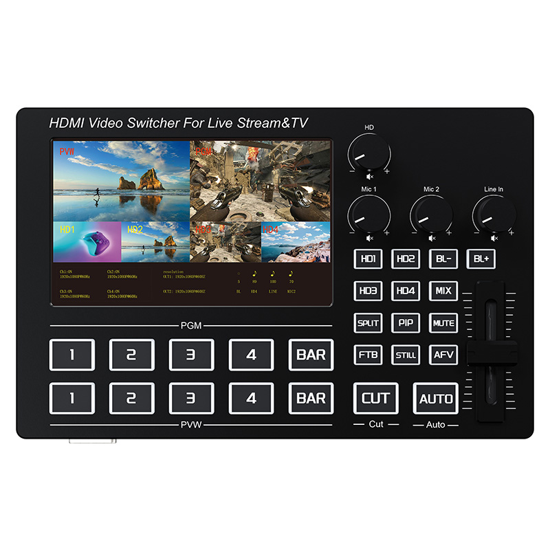 Gaming Console And - 1080P 4 Channel HDMI Live Streaming