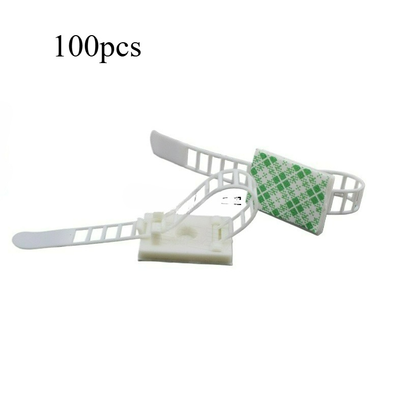 Gaming Console Years - 100pcs White Cable Clips with Suction