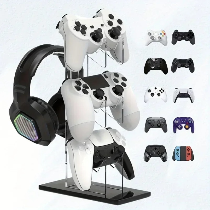 Gamepad Stand 3 Tier Headset H - Gaming Console Headset ulasan dan harga