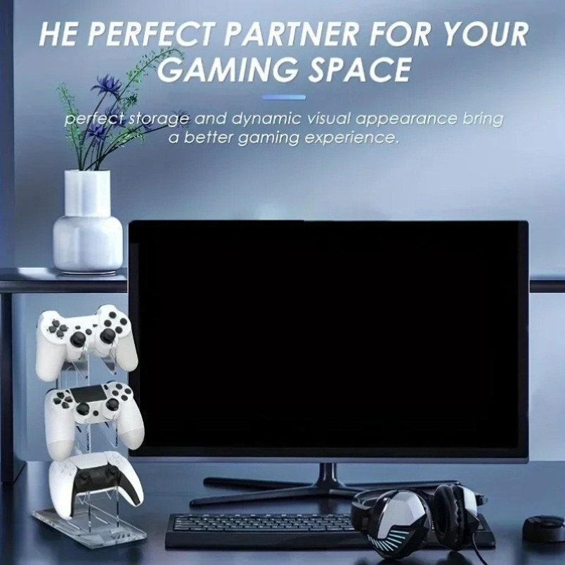 Gamepad Stand 3 Tier Headset H - Gaming Console Headset ulasan dan harga