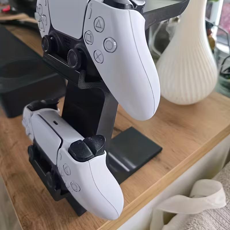 3-in-1 Controller Stand for De - Gaming Console Headset ulasan dan harga