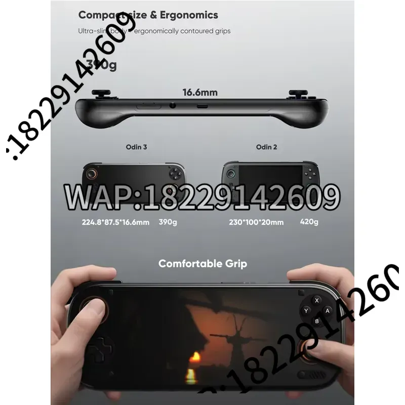 AYN Odin 3 Gaming Console Hand - Gaming Consoles ulasan dan harga