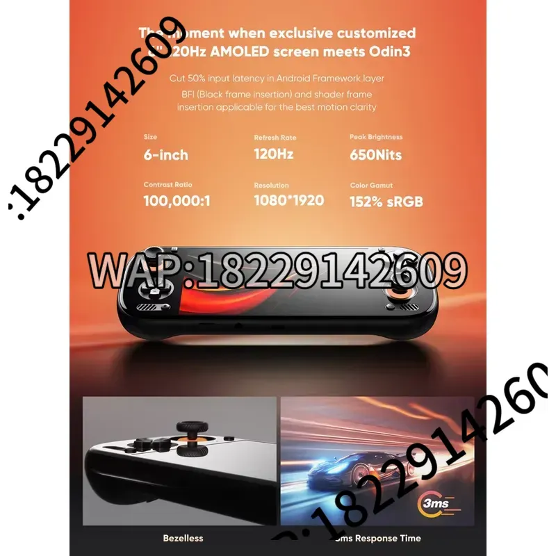 AYN Odin 3 Gaming Console Hand - Gaming Consoles ulasan dan harga