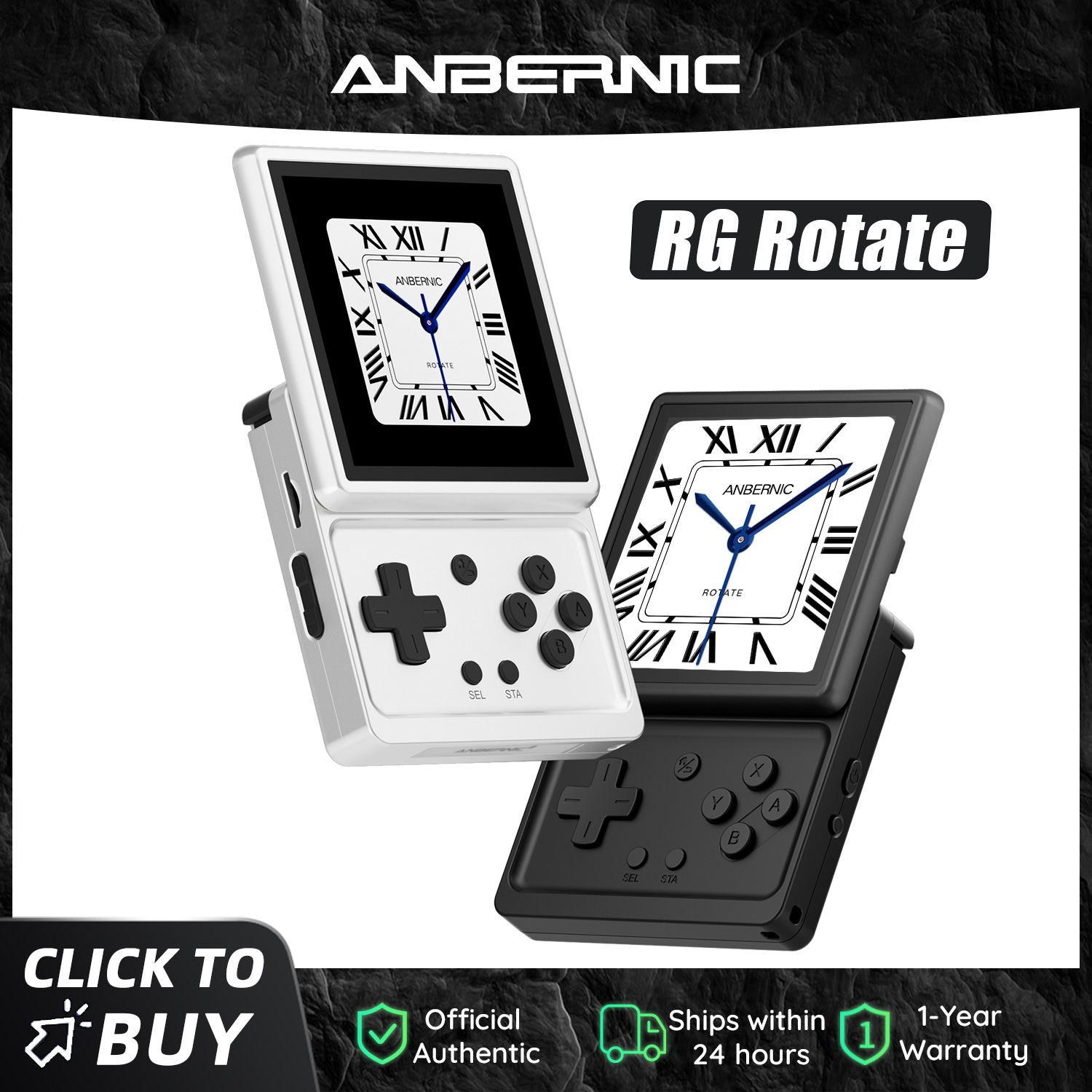 Anbernic RG Rotate Retro Handh - Gaming Console Years ulasan dan harga
