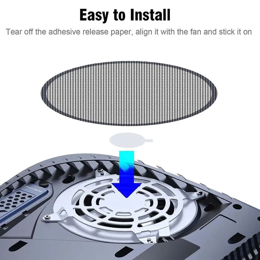 2/4Pcs Breathable Dust Filter  - Gaming Console Design ulasan dan harga