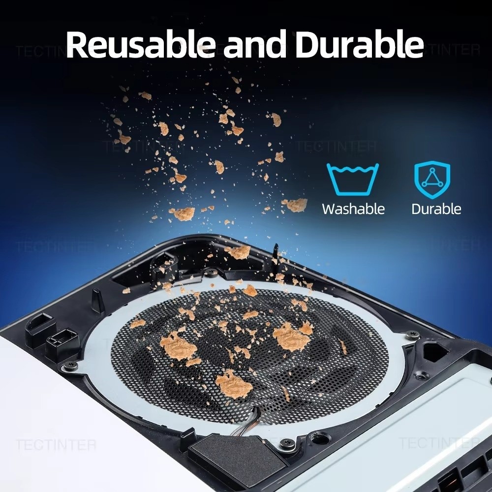 2/4Pcs Breathable Dust Filter  - Gaming Console Design ulasan dan harga