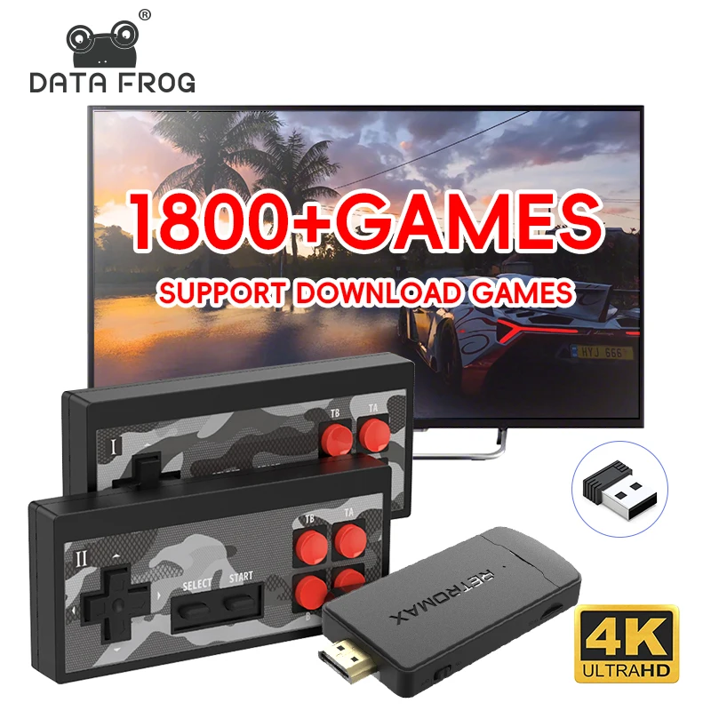 DATA FROG Portable Wireless Ga - Gaming Console Old School ulasan dan harga