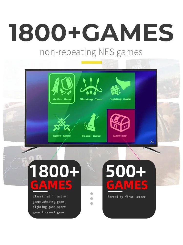 DATA FROG Portable Wireless Ga - Gaming Console Old School ulasan dan harga