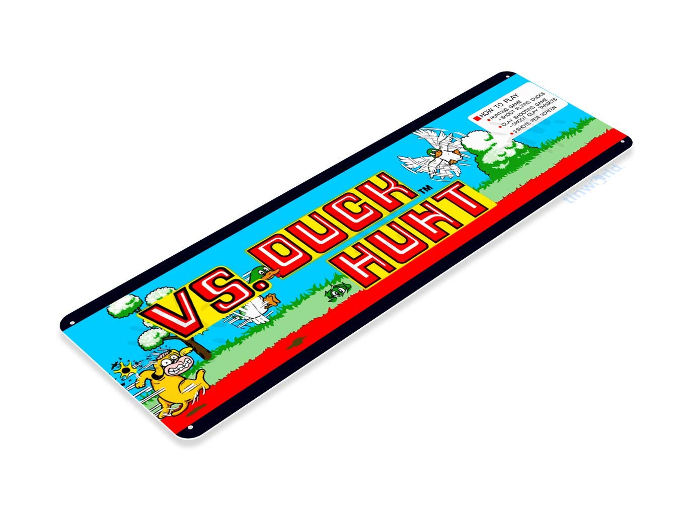 TIN SIGN Duck Hunt Arcade Marq - Gaming Console Shop ulasan dan harga