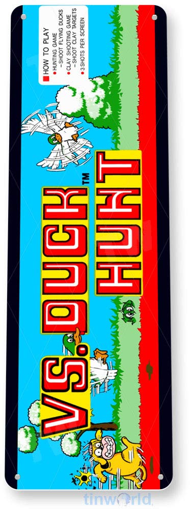 TIN SIGN Duck Hunt Arcade Marq - Gaming Console Shop ulasan dan harga