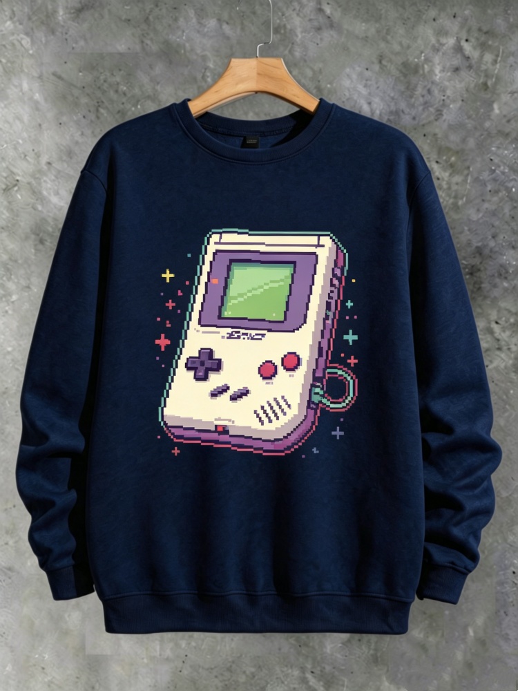 Men's Retro Game Console Sweat - Gaming Console Shop ulasan dan harga