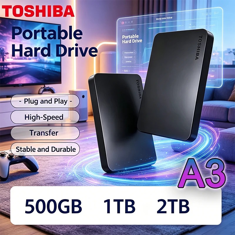 Toshiba A3 Canvio Basics 2TB 4 - Gaming Console Years ulasan dan harga