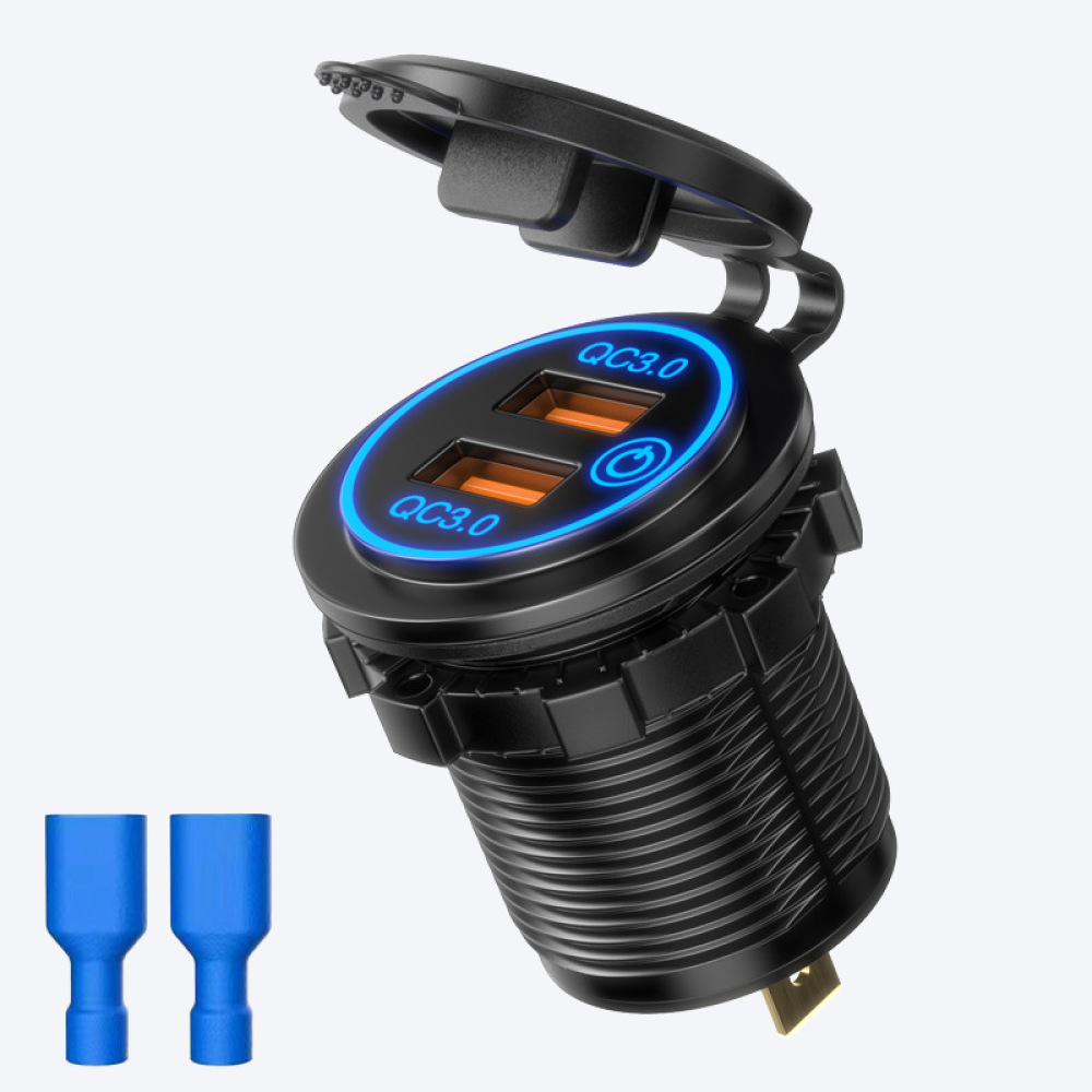 Dual USB Motorcycle Charger PD - Gaming Console Types ulasan dan harga