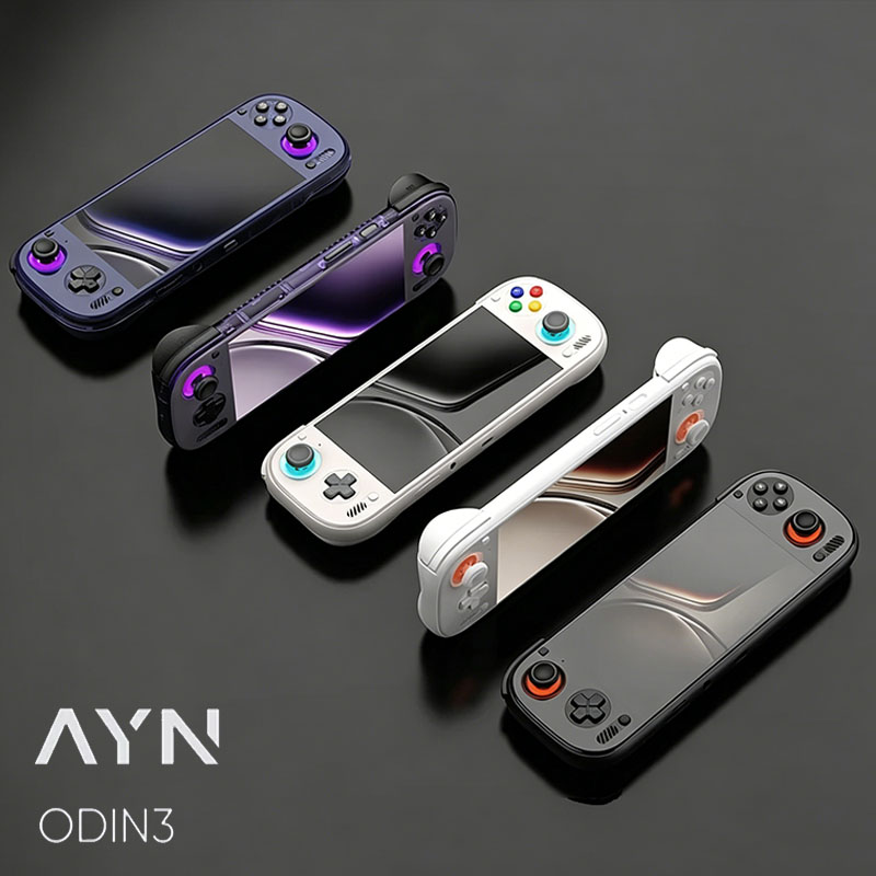 AYN ODIN3 6''IPS 4K Ultra HD S - Gaming Console Old School ulasan dan harga