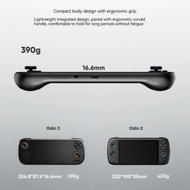 AYN ODIN3 6''IPS 4K Ultra HD S - Gaming Console Old School ulasan dan harga