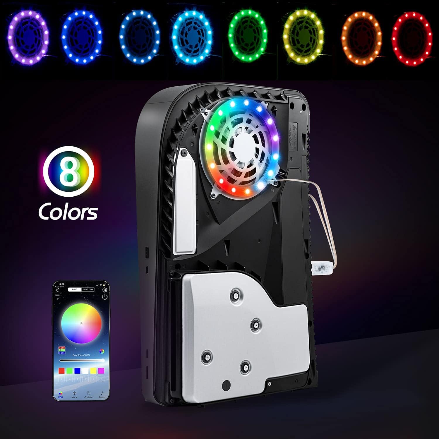 RGB LED Light Strip For PS5 Pr - Sony Console Ps5 Pro ulasan dan harga