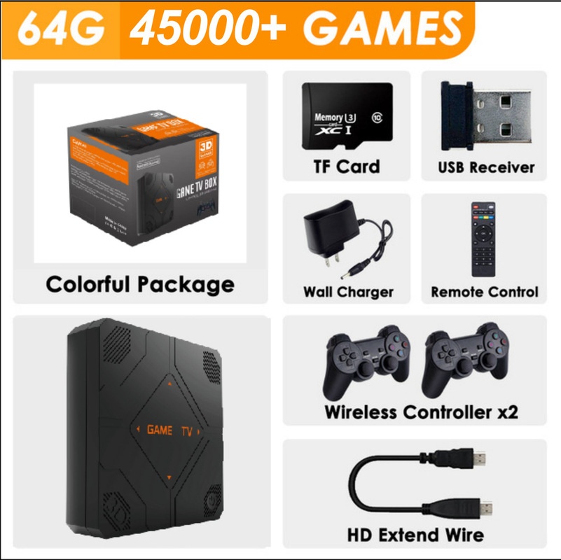 Ampown V5 Retro Game Console D - Gaming Console Years ulasan dan harga