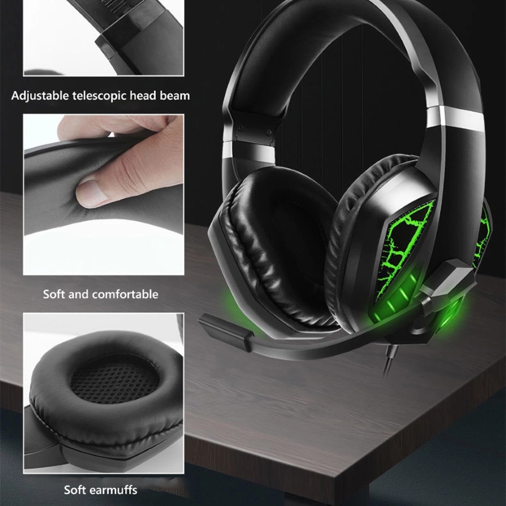 Stand 3.5mm PC Computer 7100 H - Gaming Console Headset ulasan dan harga