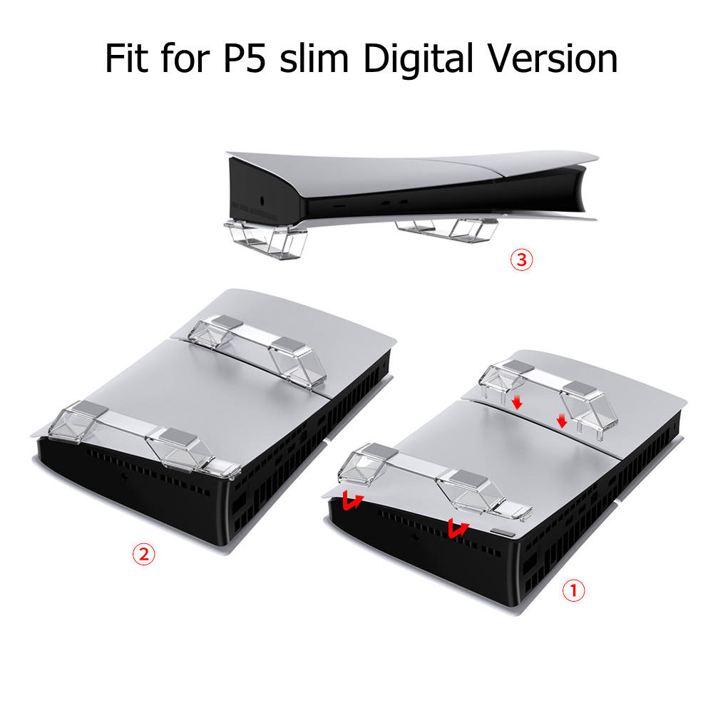 Horizontal Stand for PS5 Slim  - Gaming Console Design ulasan dan harga