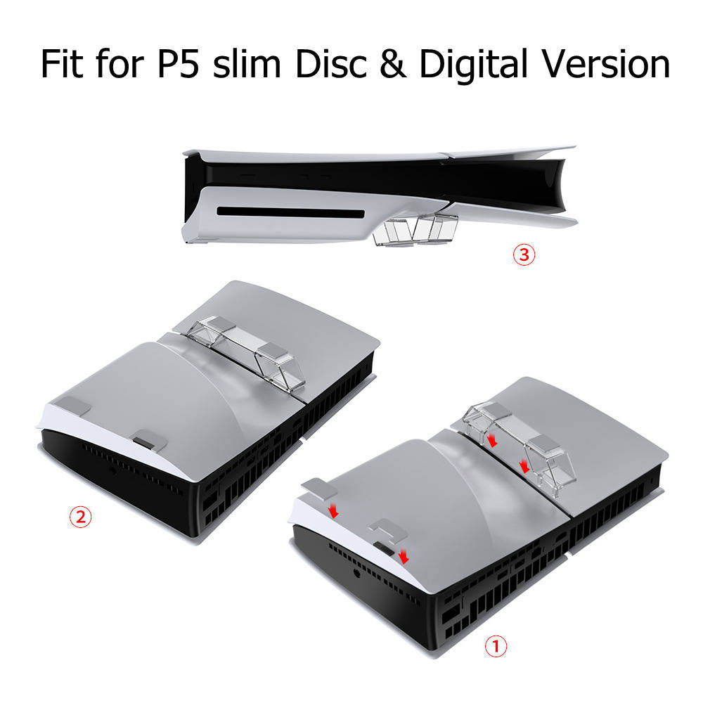 Horizontal Stand for PS5 Slim  - Gaming Console Design ulasan dan harga