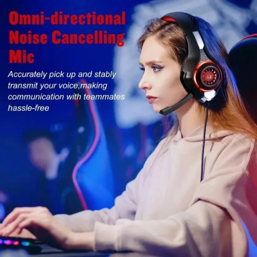 Stereo Gaming Headset with Mic - Gaming Console Headset ulasan dan harga
